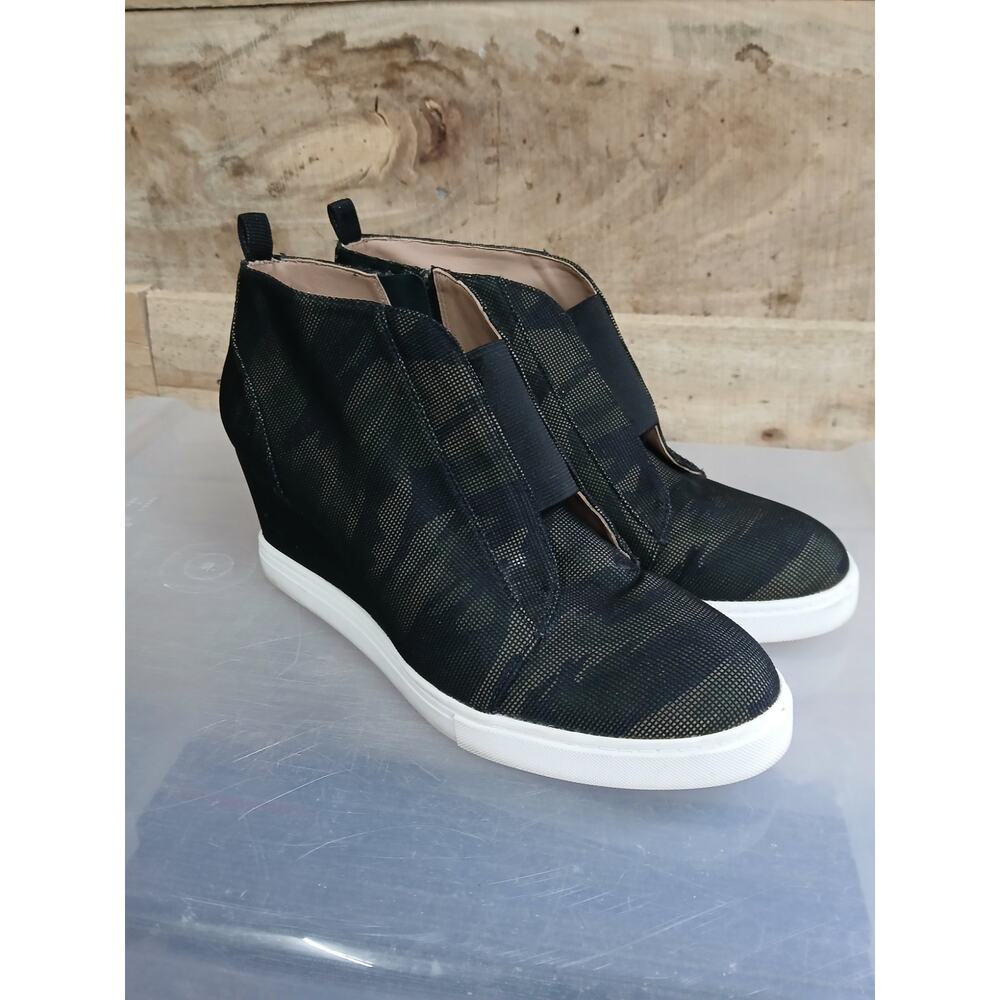 Linea Paolo Felicia Wedge Sneaker womens 8.5 - Picture 1 of 8